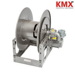 HANNAY REELS EPJ 28-30-31-RT, 12V Carrete Motor Eléctrico 12v, 1-1/2" X 45 Mts, Diesel, Atex